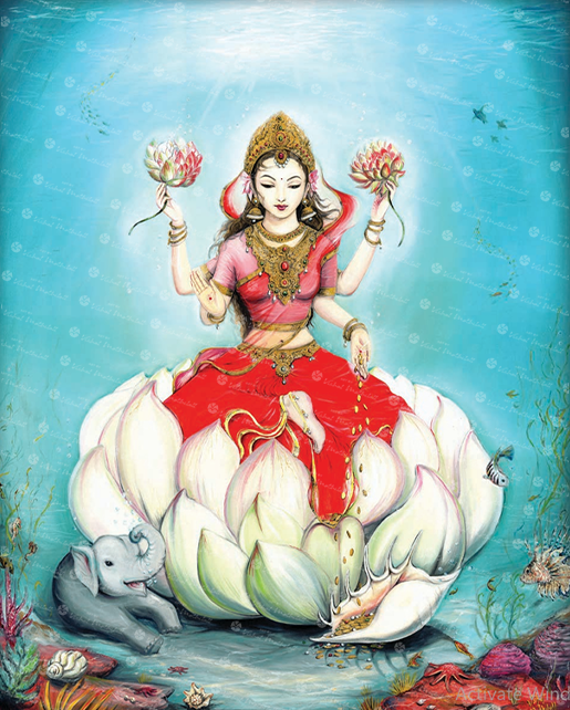 Lakshmi Painting